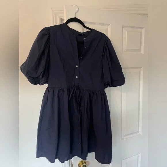 GAP | Dresses | Gap Balloon Sleeve Mini Dress | Poshmark